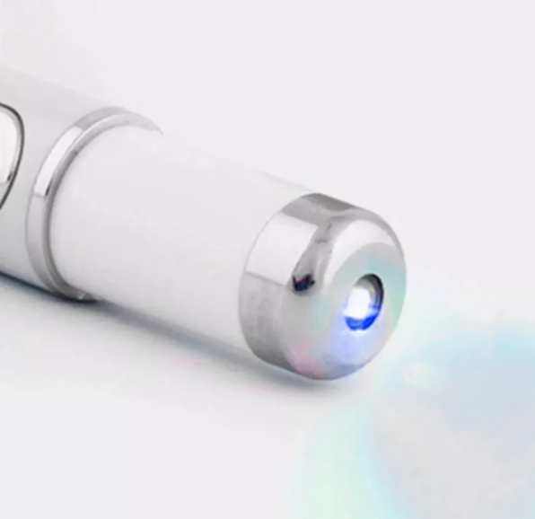 Lápiz de Fototerapia Luz Azul Pro – Tratamiento Facial de Alta Precisión y Masaje Sónico