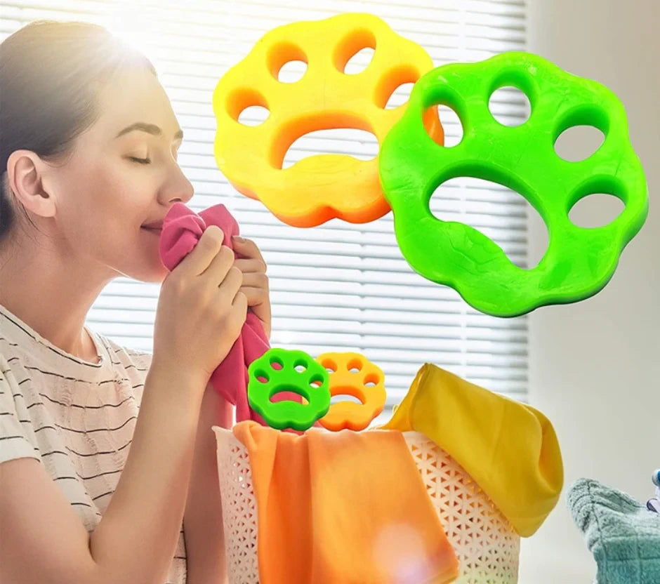 Atrapa-Pelos de Silicona para Lavadora – Pack Limpieza Total Mascotas (2 pzas)