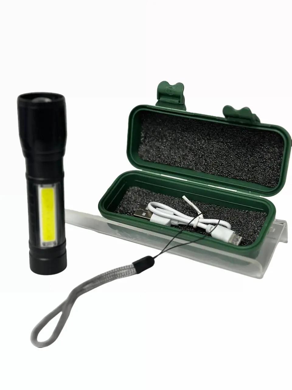 Mini Linterna LED Recargable USB de Alta Potencia