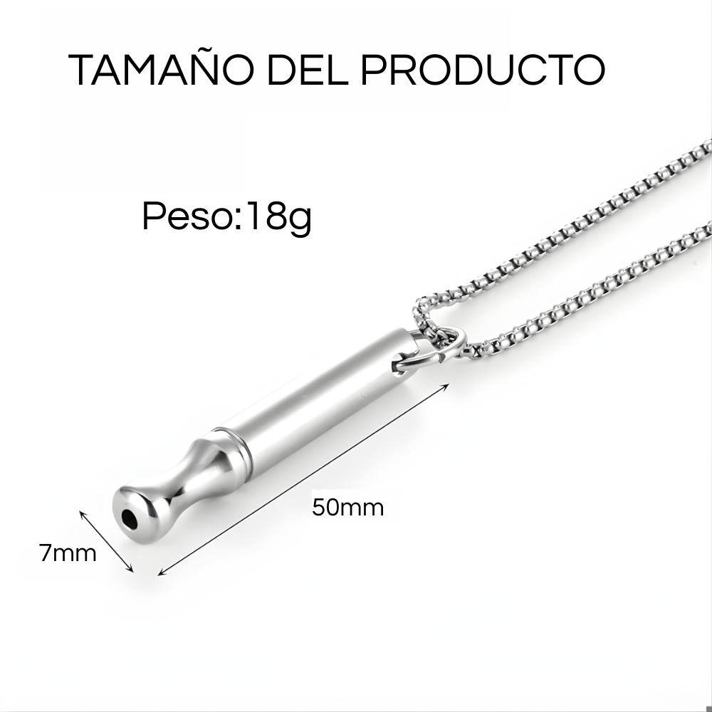 Collar de Respiración Consciente – Herramienta Anti-Ansiedad y Apoyo para Dejar de Fumar