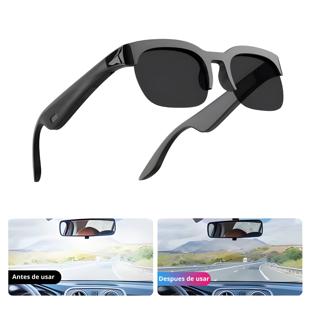 Lentes Inteligentes Bluetooth Manos Libres con Audio