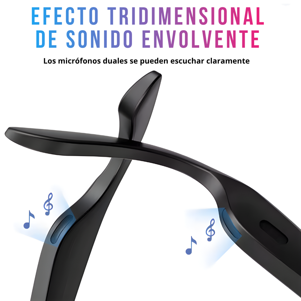 Lentes Inteligentes Bluetooth Manos Libres con Audio