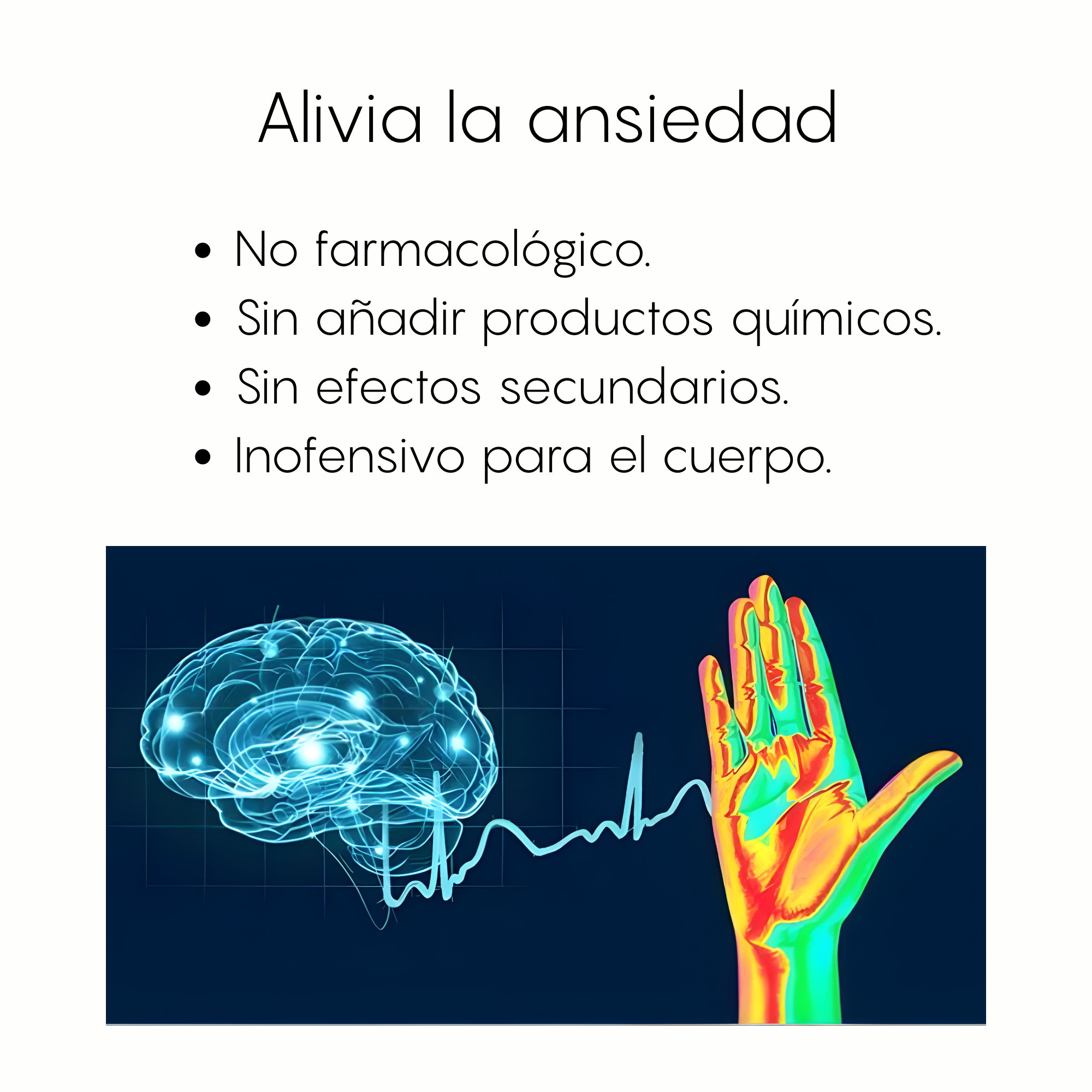 Instrumento Portátil para Aliviar la Ansiedad y el Insomnio – Dispositivo de Relajación mediante Microcorrientes