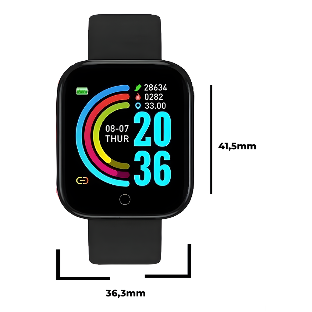 Smartwatch D20 Y68 Reloj Inteligente Deportivo Bluetooth