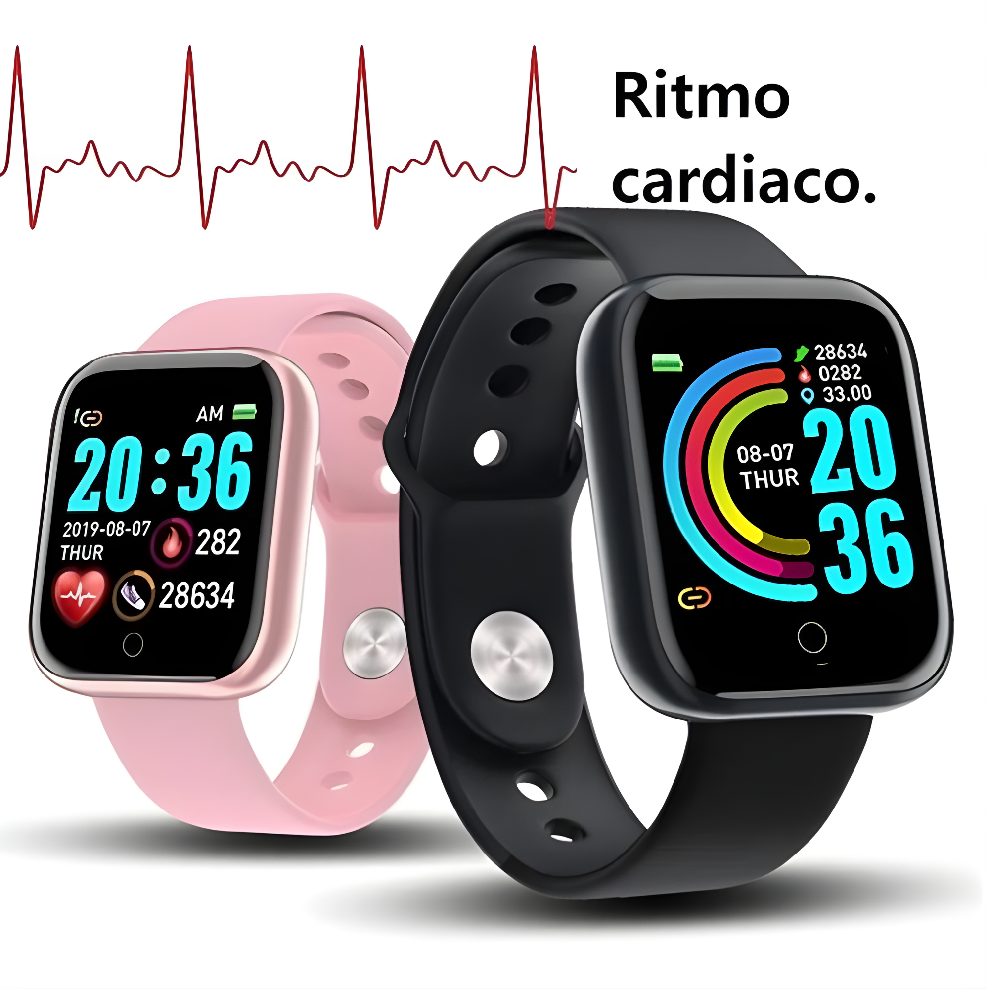 Smartwatch D20 Y68 Reloj Inteligente Deportivo Bluetooth