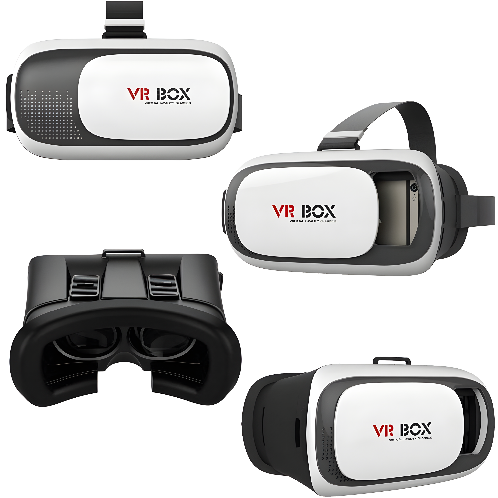 Lentes de Realidad Virtual VR Box 3D para Celular
