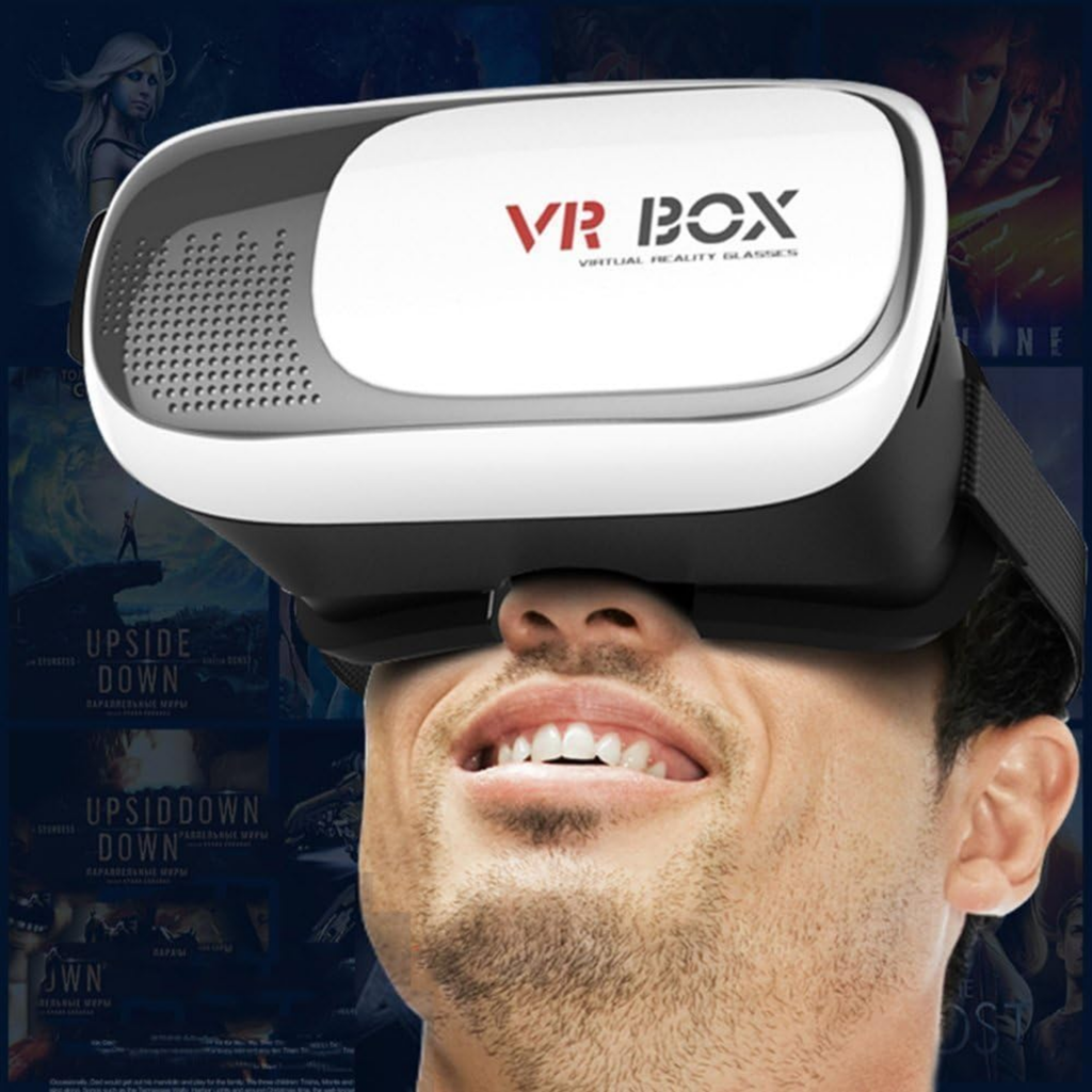 Lentes de Realidad Virtual VR Box 3D para Celular