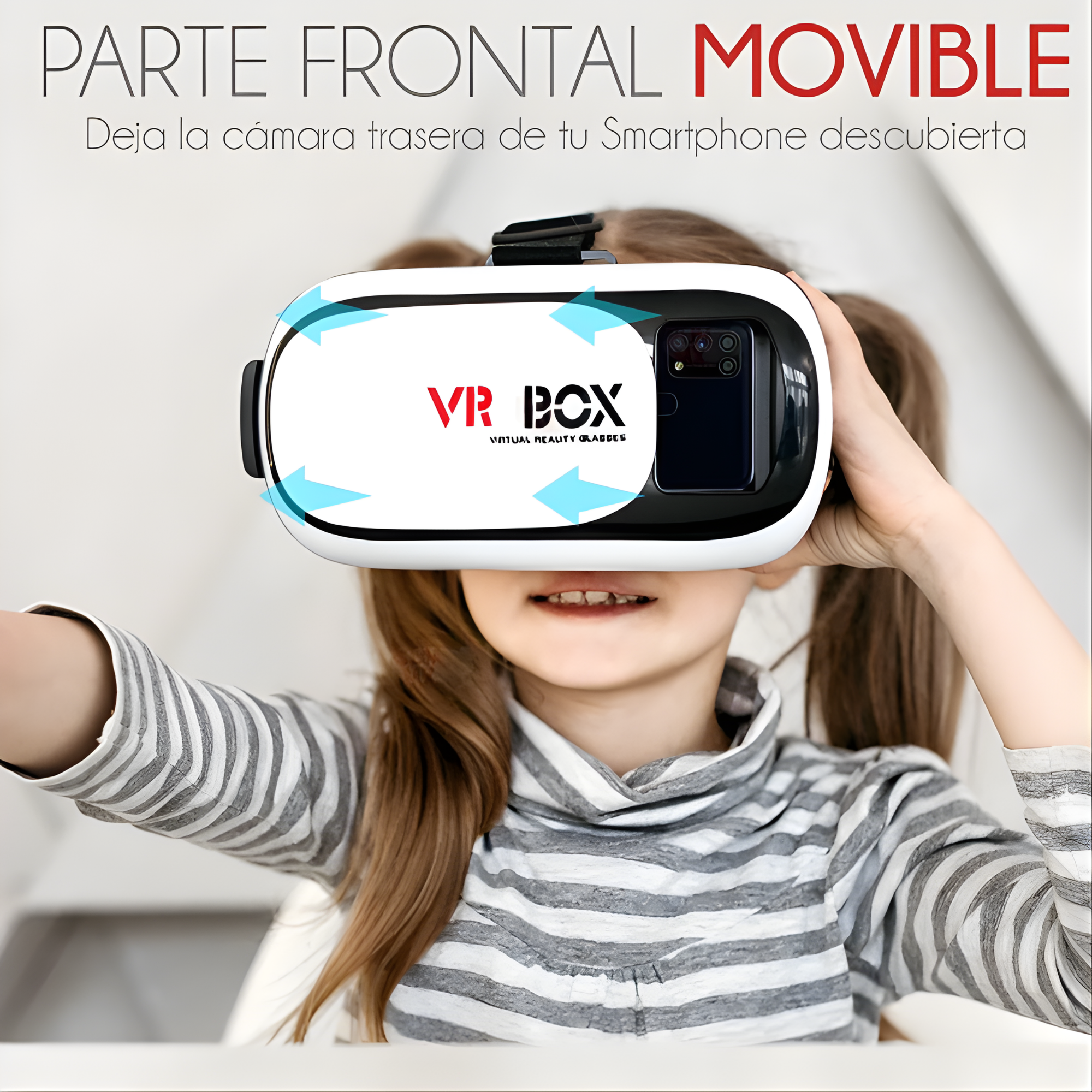 Lentes de Realidad Virtual VR Box 3D para Celular