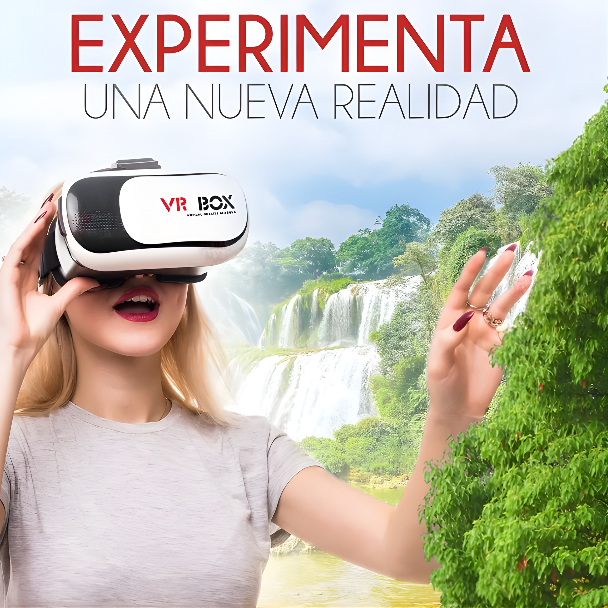 Lentes de Realidad Virtual VR Box 3D para Celular