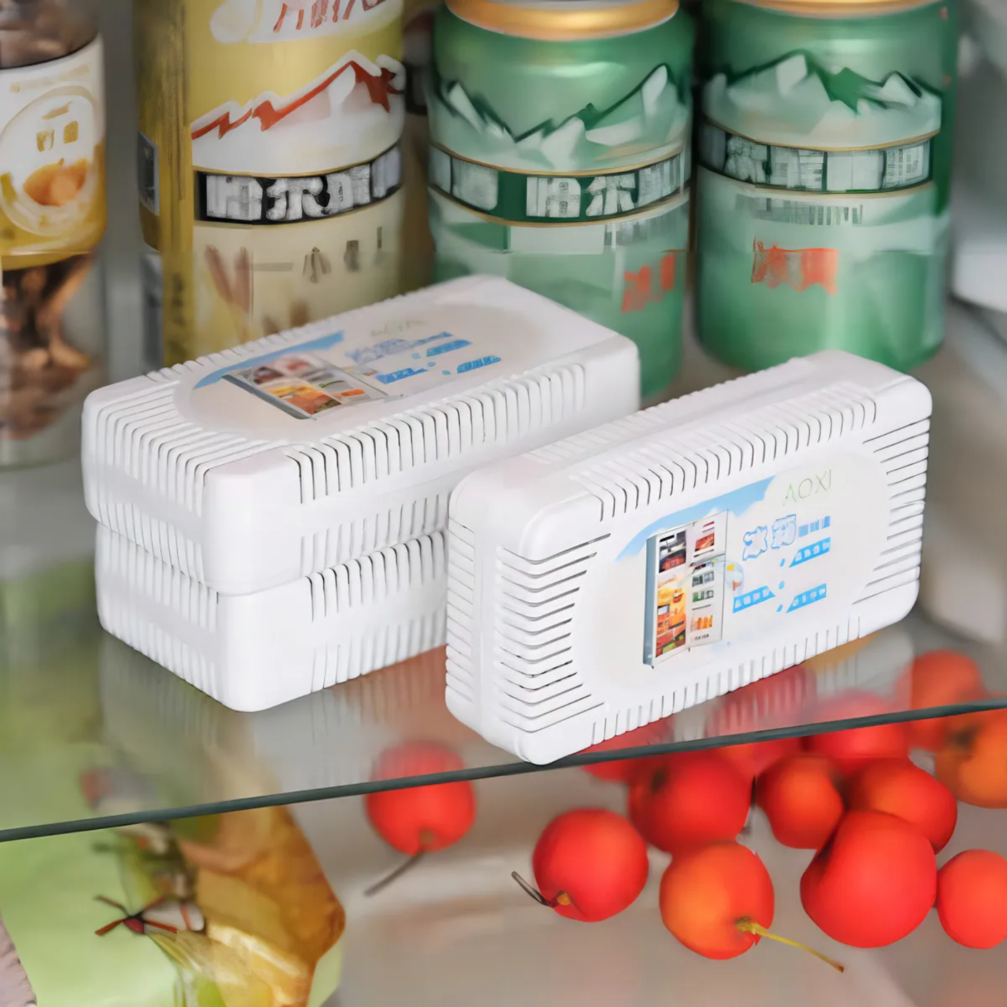 Desodorante para Refrigerador - Purificador de Aire con Carbón Activo