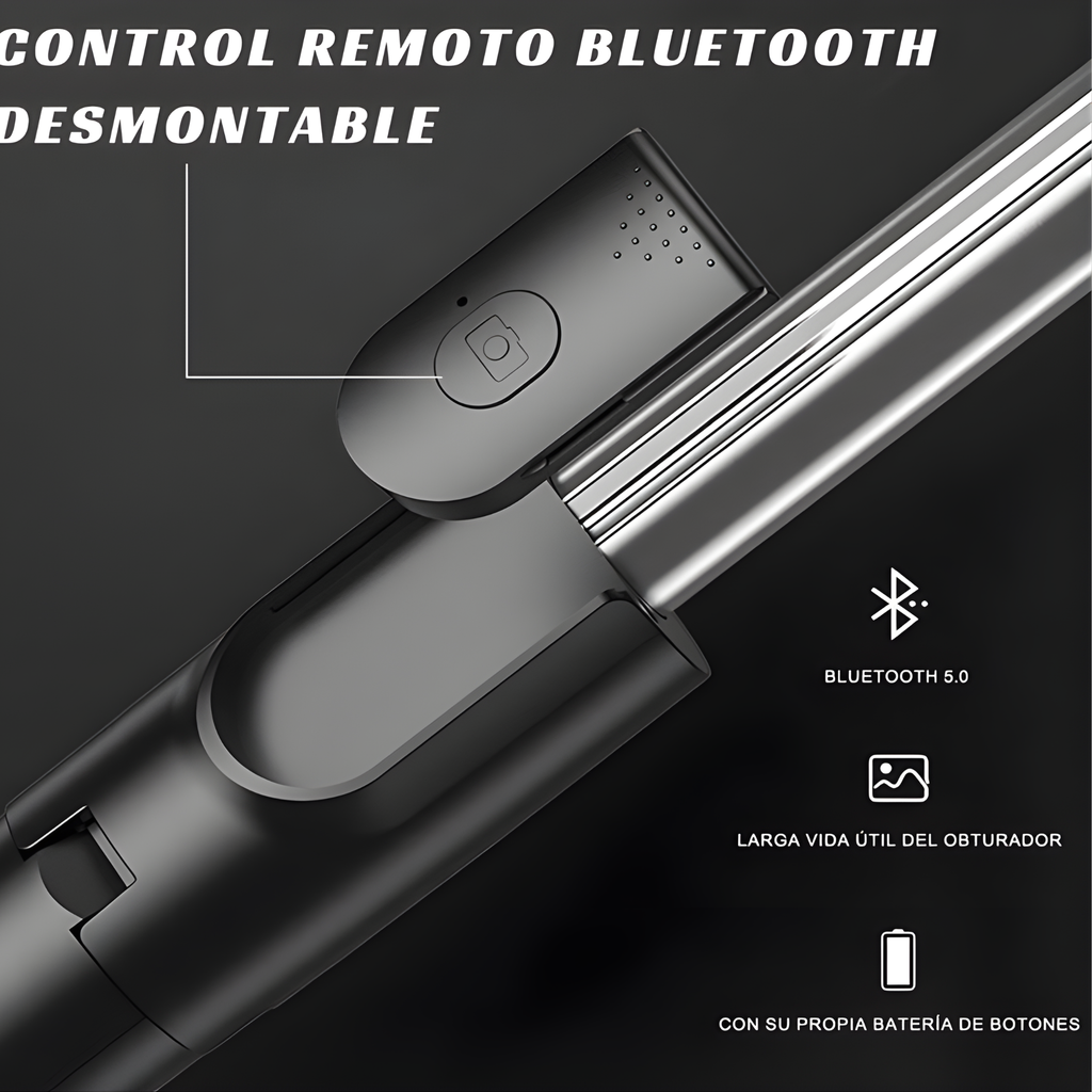 Bastón Selfie Bluetooth con Tripié para Celular