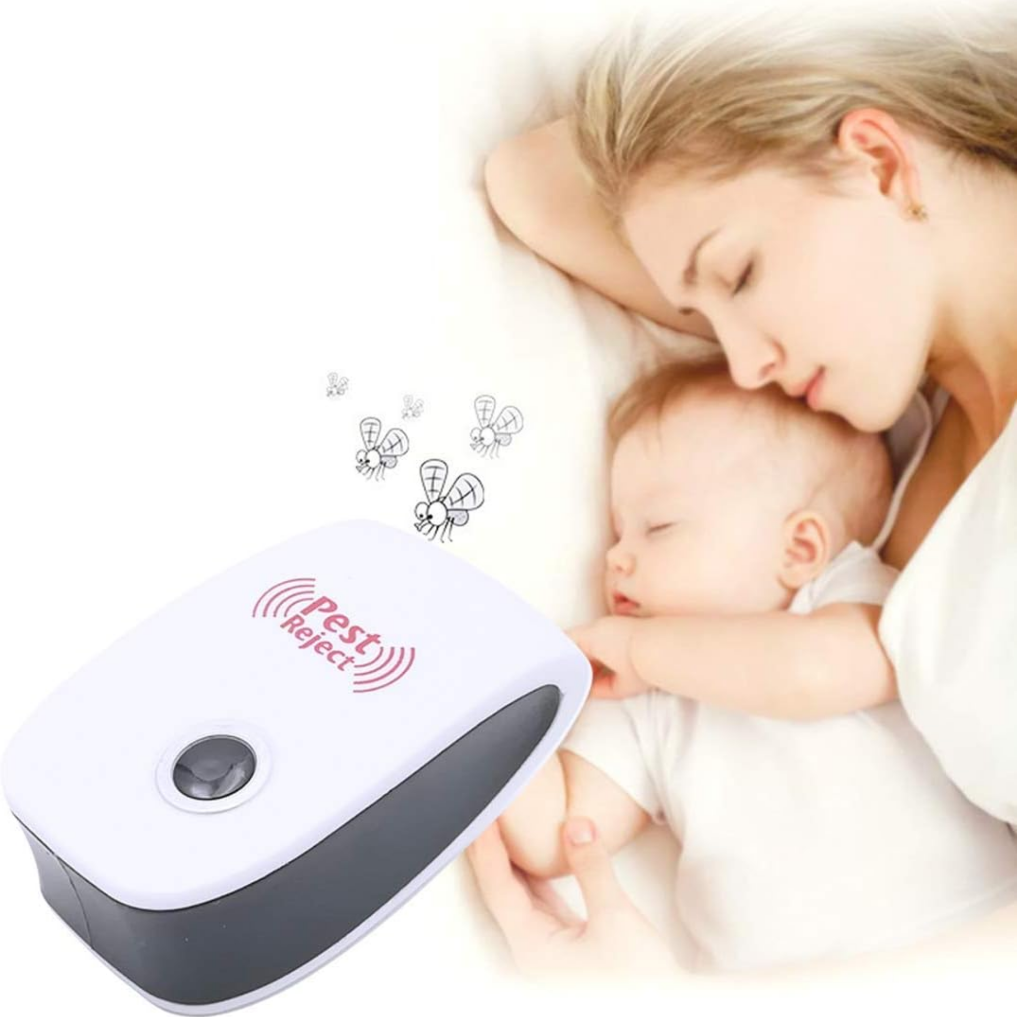 Repelente Ultrasónico de Plagas para Hogar Pest Reject