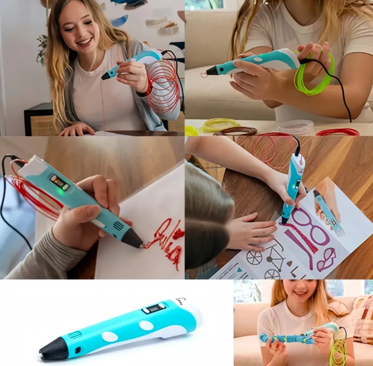 Pluma 3D para Dibujar y Crear Figuras en 3D