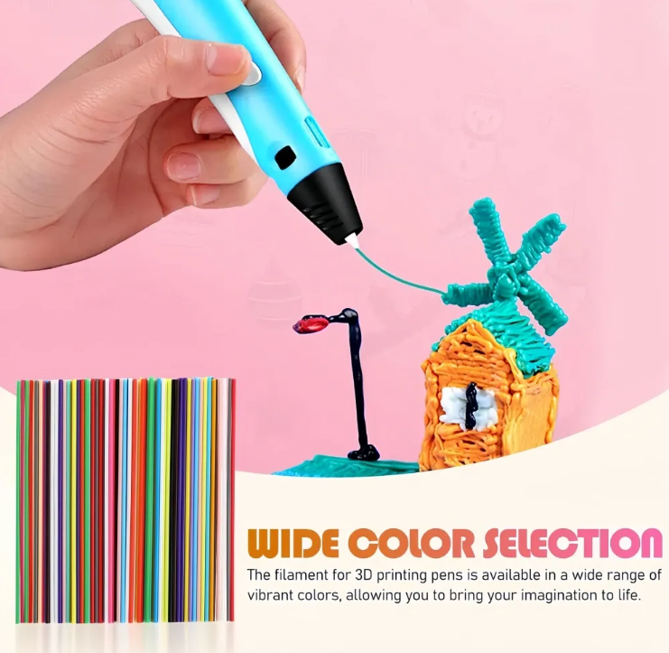 Pluma 3D para Dibujar y Crear Figuras en 3D