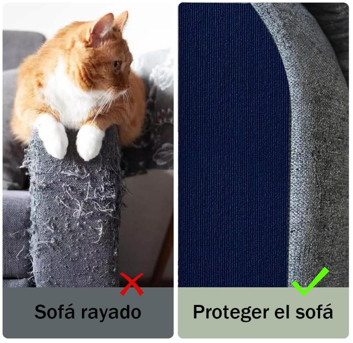 Tapete Rascador para Gatos Protector de Muebles
