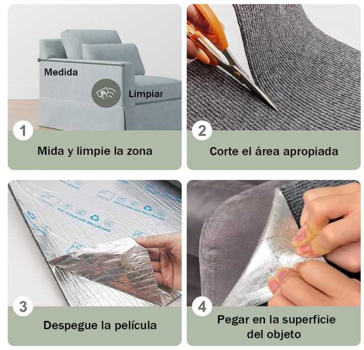 Tapete Rascador para Gatos Protector de Muebles