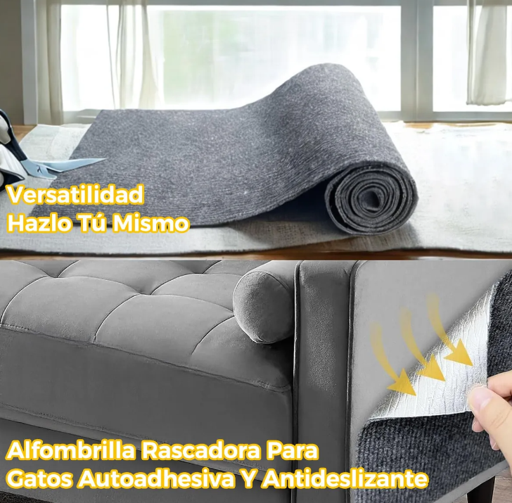 Tapete Rascador para Gatos Protector de Muebles