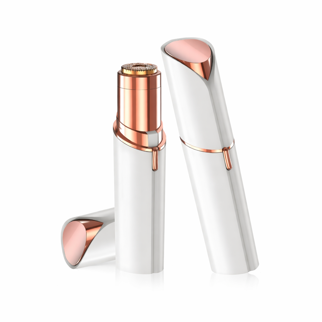 Depiladora Eléctrica Facial y de Cejas – Precisión Sin Dolor y Diseño Portátil "Tipo Labial"