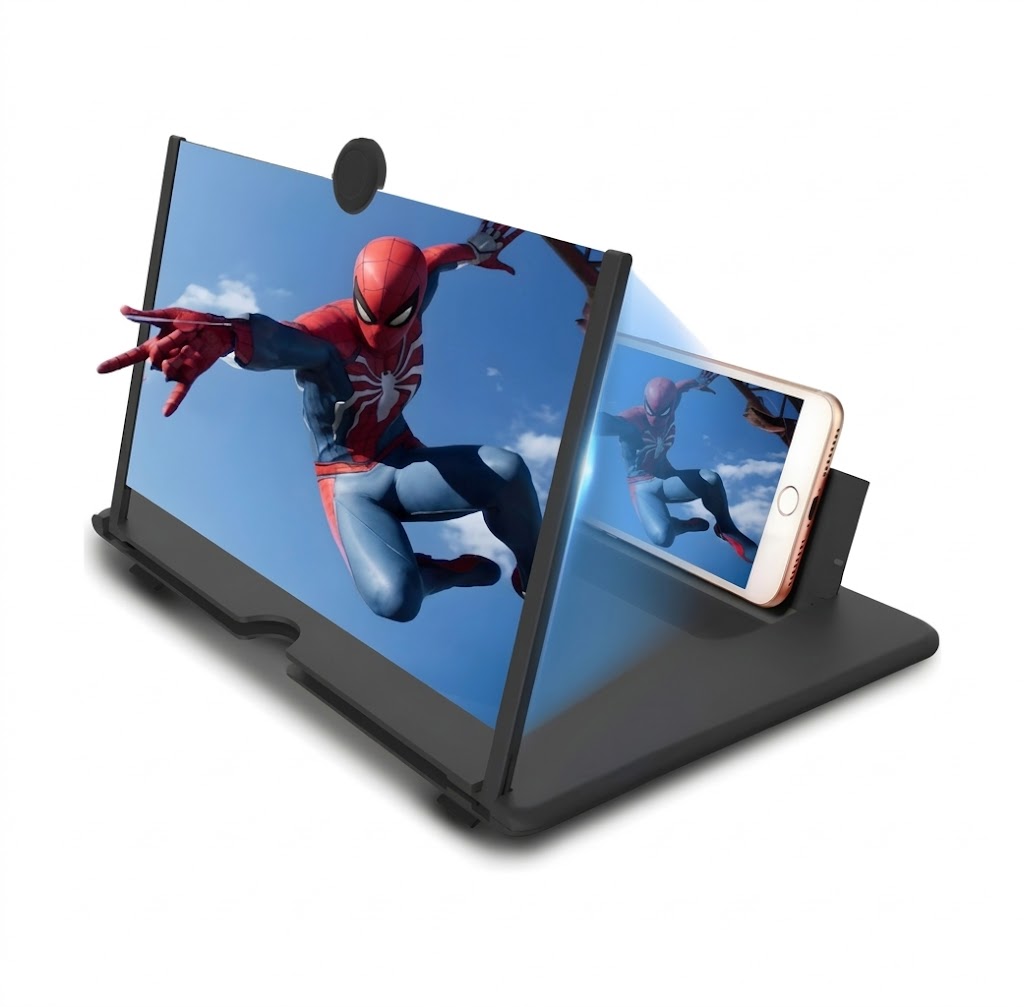 Amplificador de Pantalla 3D para Celular Lupa HD Plegable