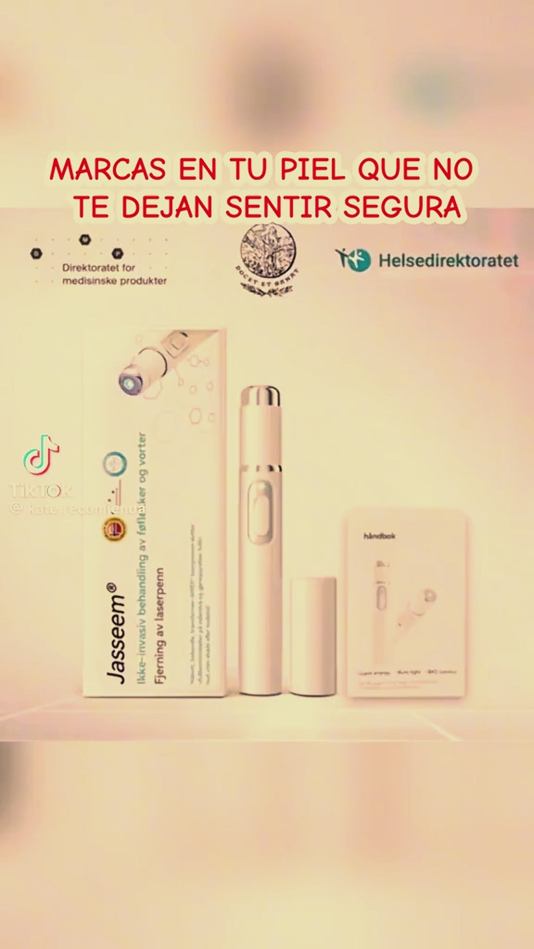 Lápiz de Fototerapia Luz Azul Pro – Tratamiento Facial de Alta Precisión y Masaje Sónico