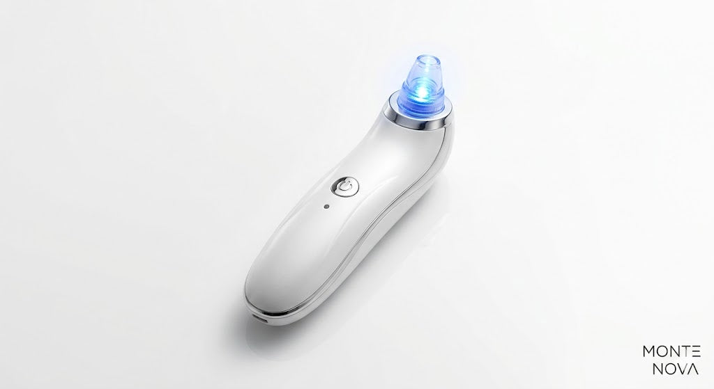 Lápiz de Fototerapia Luz Azul Pro – Tratamiento Facial de Alta Precisión y Masaje Sónico